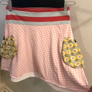 Matilda Jane Pink Checkerboard Skirt